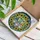 Whimsical Art Lovers' Stained Glass Gnomes & Sunflowers Mosaic in Royal Blue & Amber Jewel Tones Stained Glass Suncatcher - 3