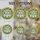 Whimsical Art Lovers' Stained Glass Gnomes & Sunflowers Mosaic in Royal Blue & Amber Jewel Tones Stained Glass Suncatcher - 4