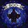 Spooky Art Enthusiasts' Whimsical Bat 'BOO' Stained Glass Tiffany Jewel Tone Deep Purple Orange Stained Glass Suncatcher - 5
