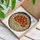 Autumn Lovers' Stained Glass Autumn Leaves Bouquet Glowing Tiffany Jewel Tone Red Orange Yellow Stained Glass Suncatcher - 3