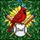 Fathers & Baseball Fans Tiffany Stained Glass Red Cardinal 'Dad' Baseball, Emerald Foliage Mosaic Stained Glass Suncatcher - 5