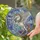 Fantasy Art Lovers' Majestic Tiffany Stained Glass Alicorn Rearing Celestial Mosaic in Iridescent White, Golden Amber, Sky Blue Stained Glass Suncatcher - 2