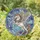 Fantasy Art Lovers' Majestic Tiffany Stained Glass Alicorn Rearing Celestial Mosaic in Iridescent White, Golden Amber, Sky Blue Stained Glass Suncatcher - 1