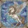 Fantasy Art Lovers' Majestic Tiffany Stained Glass Alicorn Rearing Celestial Mosaic in Iridescent White, Golden Amber, Sky Blue Stained Glass Suncatcher - 5
