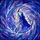 Celestial Dreamers' Vibrant Tiffany Stained Glass Howling Wolf Moon Galaxy Nebula Stained Glass Suncatcher - 5