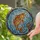 Aquatic Art Lovers' Detailed Stained Glass Leaping Fish Mosaic, Jewel Tone Orange Blue Gold Tiffany Style Stained Glass Suncatcher - 2