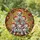 Holiday Dog Lovers' Vibrant Tiffany Stained Glass Dalmatian Puppy Christmas Tree Mosaic Pattern Stained Glass Suncatcher - 1