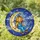 Spooky Season Lover's Grinning Jack-o'-Lantern Stained Glass Jewel Tone Crescent Moon Stained Glass Suncatcher - 56yDIiRyP2