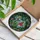 Stained Glass Art Lovers' Tiffany Style Hummingbird Emerald Ruby Floral Mosaic Intricate Vines Edge-to-Edge Stained Glass Suncatcher - hMpcBiriRq