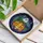 Halloween Lovers' Vivid Stained Glass Jack-o'-lantern Ghost Succulent Night Sky Pattern Stained Glass Suncatcher - 3