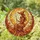 Autumn Fantasy Lovers' Tiffany Stained Glass Witch Moon Autumn Leaves Radiant Jewel Tones Stained Glass Suncatcher - 1