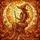 Autumn Fantasy Lovers' Tiffany Stained Glass Witch Moon Autumn Leaves Radiant Jewel Tones Stained Glass Suncatcher - 5