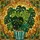 Botanical Enthusiasts' Tiffany Stained Glass Monstera Emerald Lime Teal Pattern Stained Glass Suncatcher - 5