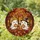 Spooky Cute Enthusiasts' Intricate Stained Glass Chibi Ghosts Jack-o'-lanterns Autumn Forest Mosaic Glowing Jewel Tones Stained Glass Suncatcher - 1