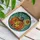 Nature Lovers' Intricate Tiffany Style Pumpkin Sunflower Teal Orange Mosaic Stained Glass Suncatcher - 3