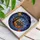 Halloween Art Fans' Intricate Tiffany Stained Glass Moon Village & Celestial Ornaments Pattern Stained Glass Suncatcher - 3