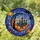 Halloween Art Fans' Intricate Tiffany Stained Glass Moon Village & Celestial Ornaments Pattern Stained Glass Suncatcher - 1