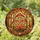 Nature Lovers' Vibrant Tiffany Stained Glass Autumn Forest Toadstool Maple Leaf Mosaic Stained Glass Suncatcher - 1