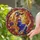 Autumn Magic Lovers Glowing Tiffany Style Stained Glass Witch, Fall Floral Moon & Forest Mosaic Stained Glass Suncatcher - UEaoHx3_e3