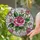 Rose Lovers' Intricate Tiffany Stained Glass Pink Rose Garden Bloom Mosaic Stained Glass Suncatcher - 2