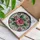 Rose Lovers' Intricate Tiffany Stained Glass Pink Rose Garden Bloom Mosaic Stained Glass Suncatcher - 3
