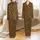 Her Boho Tortoiseshell Pajamas: Personalized Initials & Custom Name Gift Satin Pajamas Set - 1
