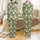 Women's Sage Green Pajamas: Boho Floral Peony Print Sleep Set - Vintage Botanical Loungewear Satin Pajamas Set - 1