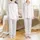 Cottagecore Bathroom: Vintage Pink Toile de Jouy Floral Songbird Shower Curtain Satin Pajamas Set - 1