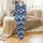 Whimsical Dreamer's Kigurumi: Cloud Star Dessert Pattern Loungewear Sleep Set Satin Pajamas Set - 2