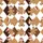 Family Christmas: Santa Gingerbread Argyle Pattern - Brown Long Sleeve Matching Raglan PJs Set Satin Pajamas Set - 4