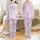 Girls' Whimsical Pizza Pajamas Sleep Set: Cute Movie Night & Slumber Party Loungewear Pattern Satin Pajamas Set - 1