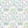 Christian Women's 'His Mercies Are New' Scripture Pajamas: Wildflower & Pastel Watercolor Design Satin Pajamas Set - 4