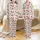 Family Christmas Pajamas: Whimsical Pancakes & PJ Party Pattern Holiday Sleep Set Satin Pajamas Set - 1