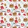Family Christmas Pajamas: Whimsical Pancakes & PJ Party Pattern Holiday Sleep Set Satin Pajamas Set - 4