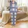34cm Baby Doll Sewists: Gingham Rocking Horse Star Bow Pajama Digital Pattern Satin Pajamas Set - 2