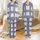 34cm Baby Doll Sewists: Gingham Rocking Horse Star Bow Pajama Digital Pattern Satin Pajamas Set - 1