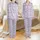 Kids Whimsical Hand-Drawn Abstract Floral Pajama Set Sewing Pattern 3M-12Y Satin Pajamas Set - 1