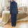 Bridesmaid & Bridal Party Personalized Silky Satin Sleep Ensemble: Celestial Moon & Star Satin Pajamas Set - 3