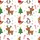 Unisex Family Whimsical Christmas: Duck Santa, Reindeer, Penguin & Snowflake Jumpsuit Satin Pajamas Set - 4