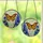 Nature Lovers' Glowing Stained Glass Orange Monarch Blue Lupine Intricate Mosaic Stained Glass Suncatcher - 3