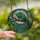 Nature Enthusiasts' Emerald Iguana Tiffany Glass Dreamcatcher Blue Orange Tropical Art Stained Glass Suncatcher - 2