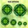 Nature Inspired Art Lovers' Glowing Green Tiffany Stained Glass Four-Leaf Clover Botanical Mosaic Stained Glass Suncatcher - 6