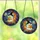 Fantasy Art Lovers' Tiffany Stained Glass Ghost Moon Witch Hat Cosmic Starry Art Stained Glass Suncatcher - 3