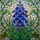 Art Lovers' Tiffany Style Stained Glass Bell Flowers, Sapphire Blue Amethyst Purple Emerald Green Floral Mosaic Stained Glass Suncatcher - 5