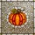 Autumn Lovers' Tiffany Stained Glass Round Pumpkin Intricate Jewel Tone Mosaic Stained Glass Suncatcher - 7