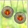 Autumn Lovers' Tiffany Stained Glass Round Pumpkin Intricate Jewel Tone Mosaic Stained Glass Suncatcher - 3
