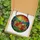 Nature Lovers' Vibrant Jewel Tone Stained Glass Wildflower Meadow Poppies Daisy Sunset Mosaic Stained Glass Suncatcher - 5