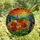 Nature Lovers' Vibrant Jewel Tone Stained Glass Wildflower Meadow Poppies Daisy Sunset Mosaic Stained Glass Suncatcher - 4