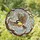 Nature Lovers' Intricate Stained Glass Chickadee In Flight Black Yellow Amber Tiffany Mosaic Stained Glass Suncatcher - 1