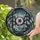 Spooky Art Fans' Intricate Tiffany Stained Glass Bloodshot Eyeball Spider Forest Mosaic Stained Glass Suncatcher - 2